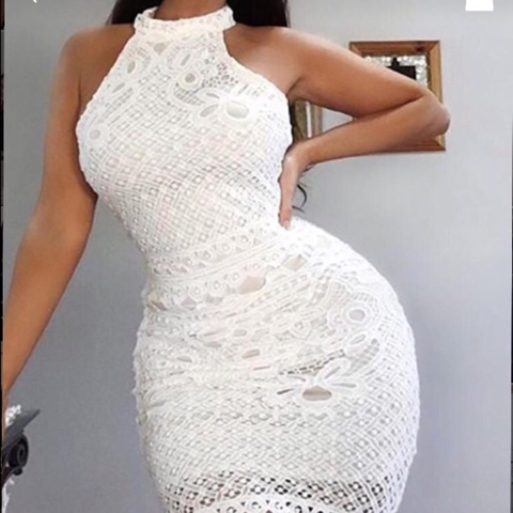 White dress